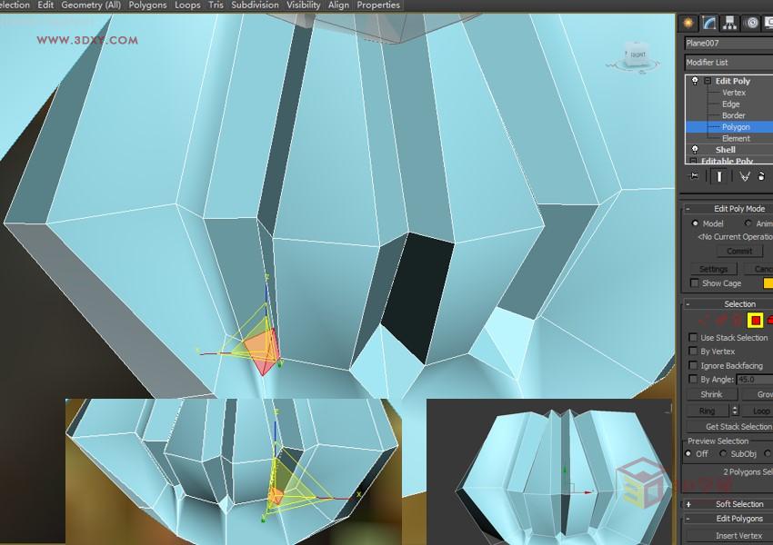3DXMAX制作欧式古典风格的雕花建模