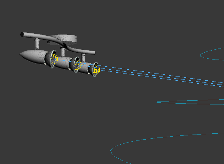 3DSMAX使用注视控制器绑定灯光特效