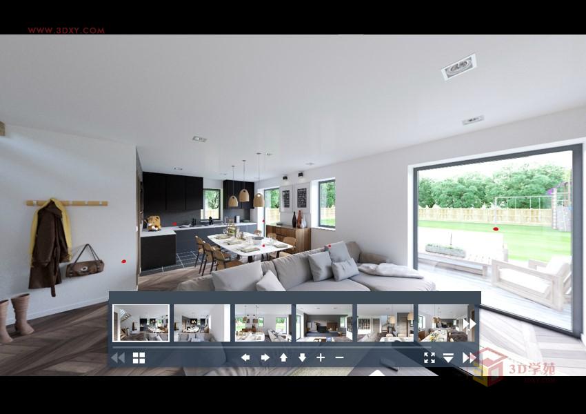 3DSMAX为VR设备制作立体交互图像效果