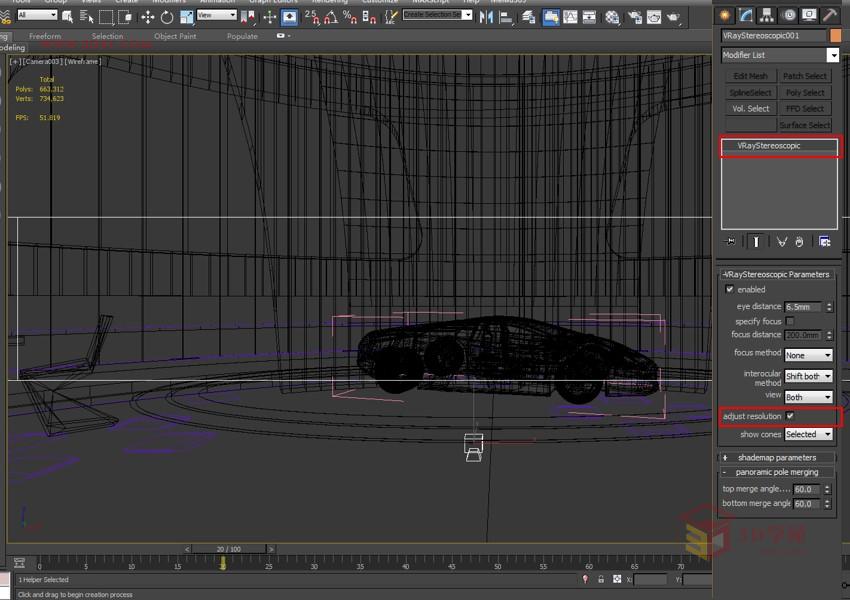 3DSMAX为VR设备制作立体交互图像效果