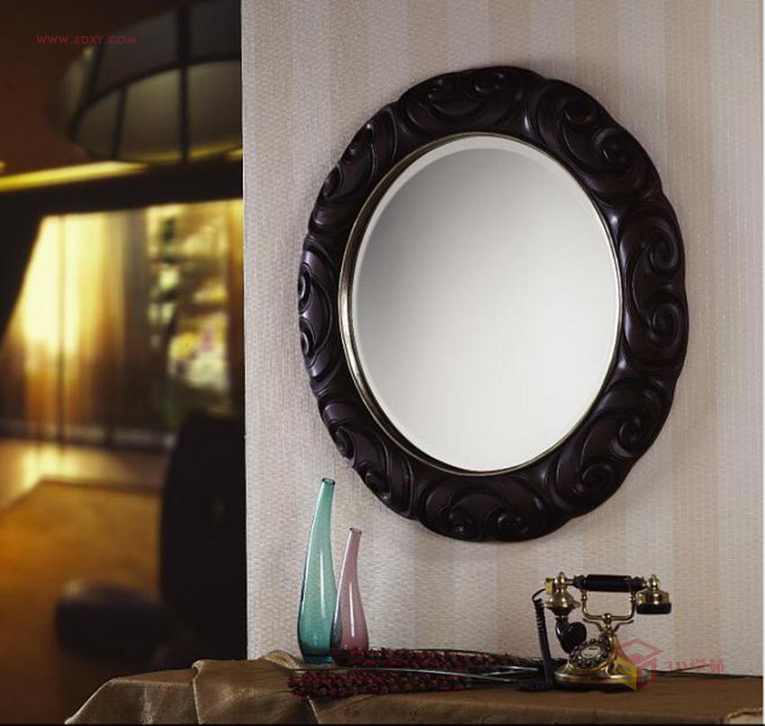 使用3DSMAX制作精美的雕花圆镜效果设计教程