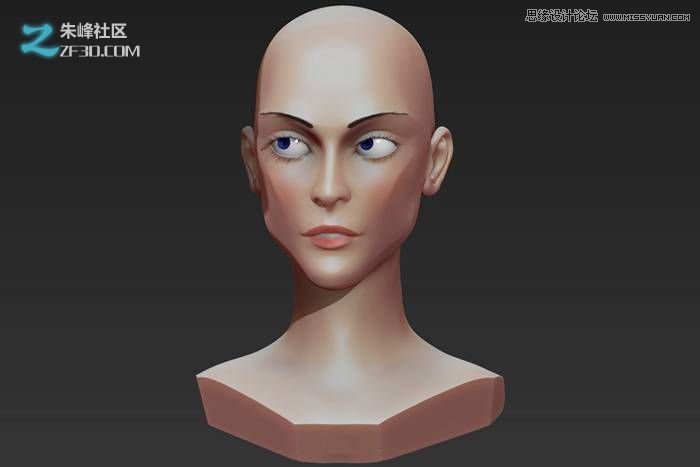 MAYA结合ZBRUSH制作美女杀手CG人物