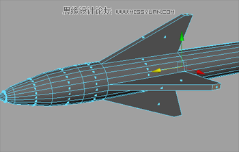MAYA建模教程：F15战斗机建模