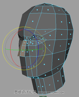 Maya建模教程:人头建模的详细教程
