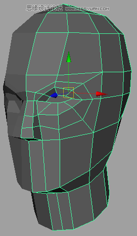 Maya建模教程：人头建模的详细教程
