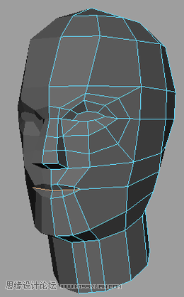 Maya建模教程：人头建模的详细教程