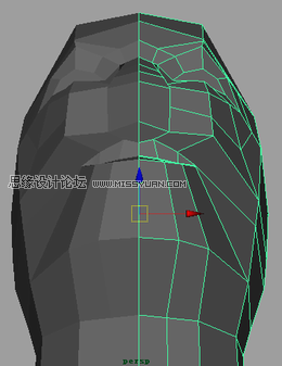 Maya建模教程：人头建模的详细教程
