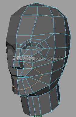 Maya建模教程：人头建模的详细教程