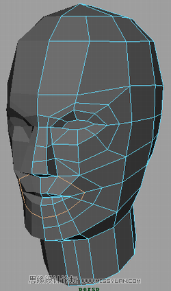 Maya建模教程：人头建模的详细教程
