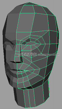 Maya建模教程：人头建模的详细教程