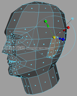 Maya建模教程：人头建模的详细教程