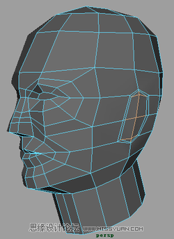 Maya建模教程：人头建模的详细教程