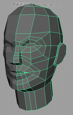Maya建模教程：人头建模的详细教程
