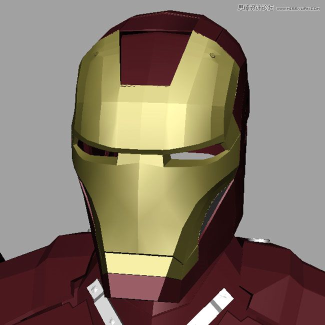 Maya建模教程：打造超级英雄钢铁侠