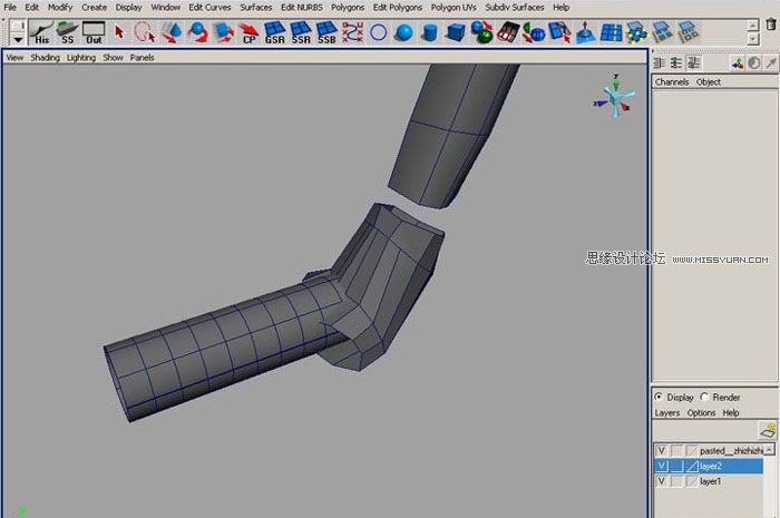 Maya建模教程:制作真实的恐龙