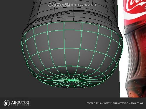 Maya建模教程:打造最逼真的可乐瓶子