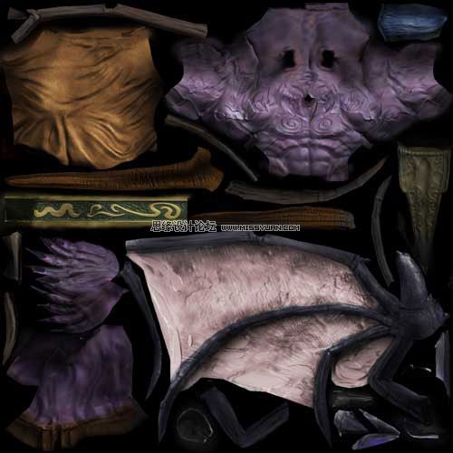 Maya制作华丽复杂的伊利丹教程