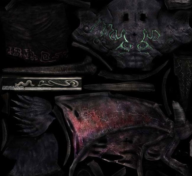 Maya制作华丽复杂的伊利丹教程