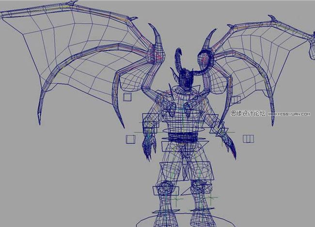 Maya制作华丽复杂的伊利丹教程