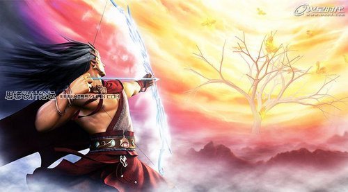 Maya教程:《后羿射日》3D效果制作解析