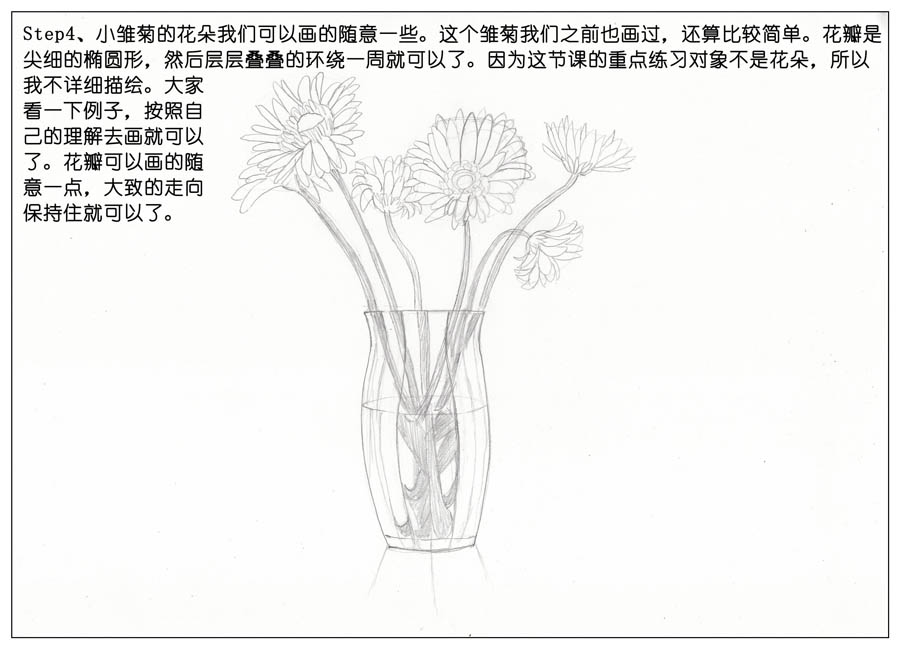 手绘玻璃瓶和唯美插画作品