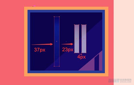 Illustrator绘制扁平化风格的建筑图