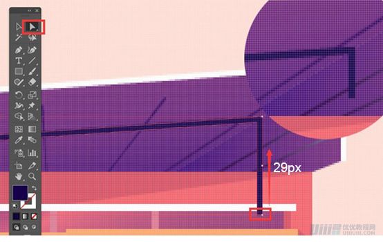 Illustrator绘制扁平化风格的建筑图