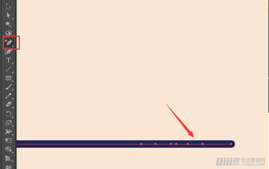 Illustrator制作扁平化风格的电视机