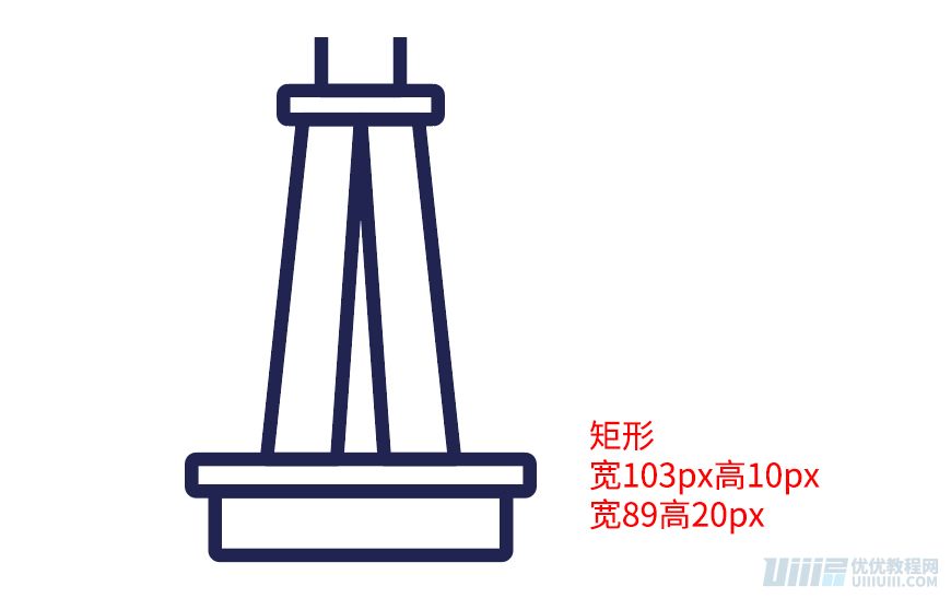 Illustrator制作卡通风格的法国建筑图