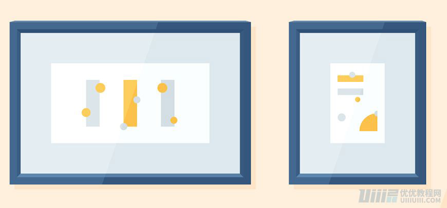 Illustrator绘制扁平化风格的办公室插画