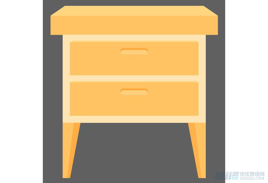 Illustrator绘制扁平化风格的办公室插画