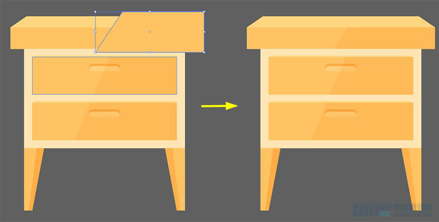 Illustrator绘制扁平化风格的办公室插画