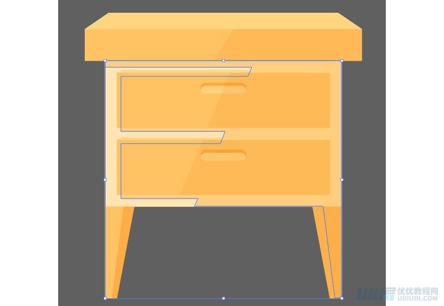 Illustrator绘制扁平化风格的办公室插画