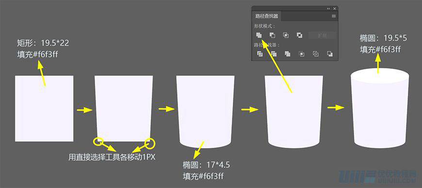 Illustrator绘制扁平化风格的办公室插画