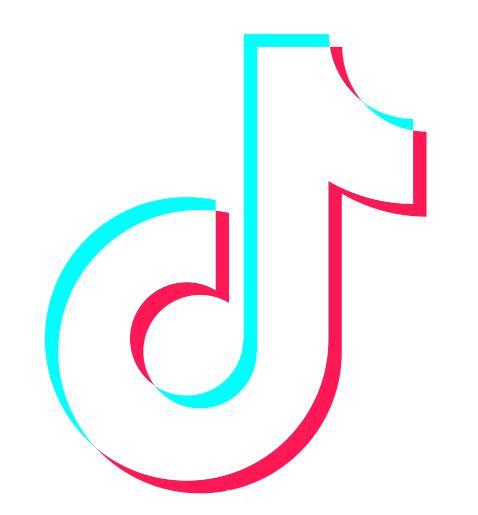 抖音LOGO:CDR绘制抖音APP图标