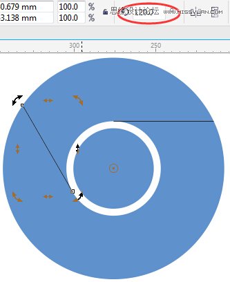 CorelDRAW绘制谷歌浏览器LOGO