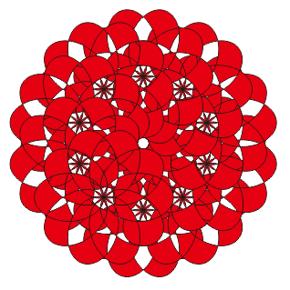 CorelDRAW制作剪纸风格的创意花纹