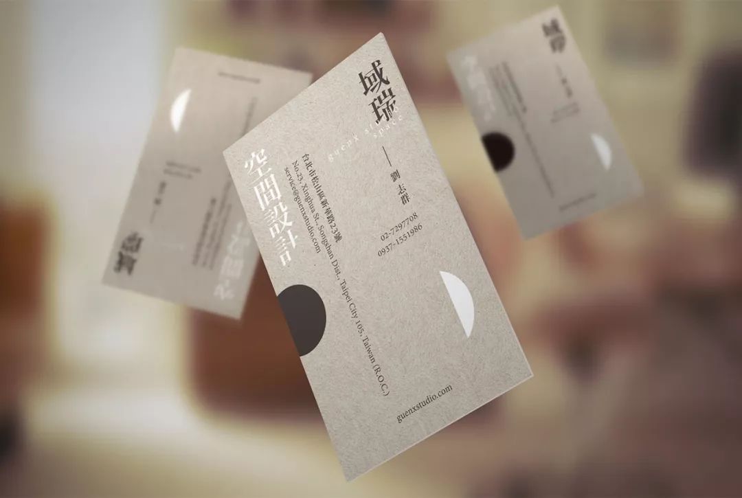 精选40款台湾设计师的名片设计作品欣赏