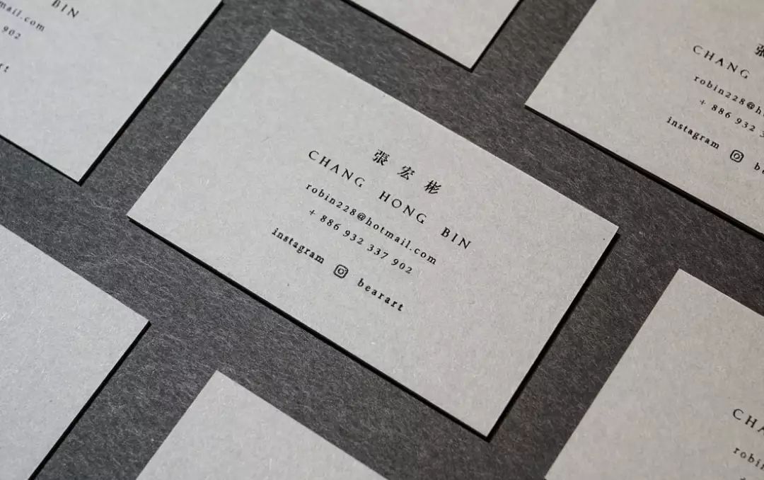 40款台湾设计师的名片设计欣赏
