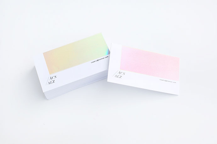 25款绚丽的全息效果的名片设计欣赏