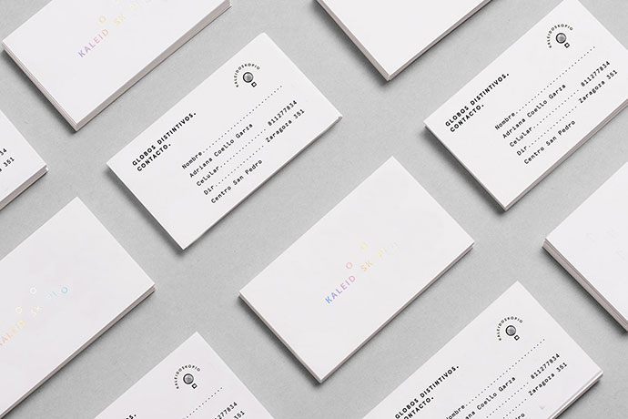 25款绚丽的全息效果的名片设计欣赏