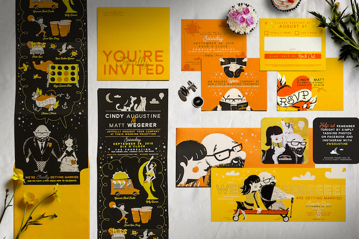 精选优秀的国际获奖婚礼请柬设计作品欣赏