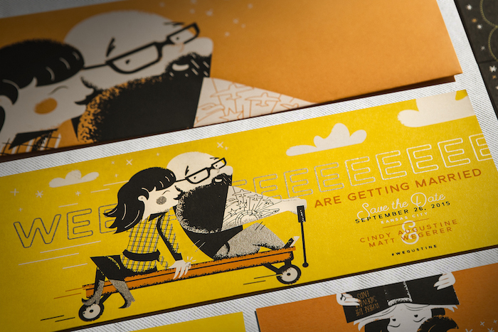 11组优秀的国际获奖婚礼请柬设计欣赏