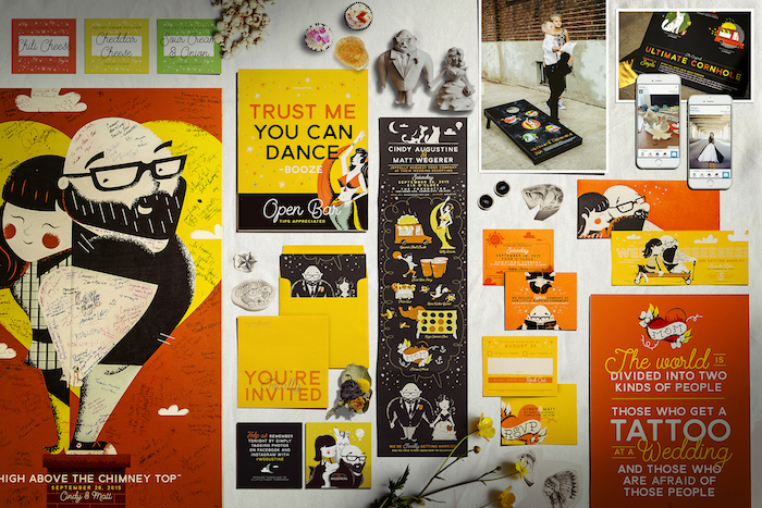 11组优秀的国际获奖婚礼请柬设计欣赏