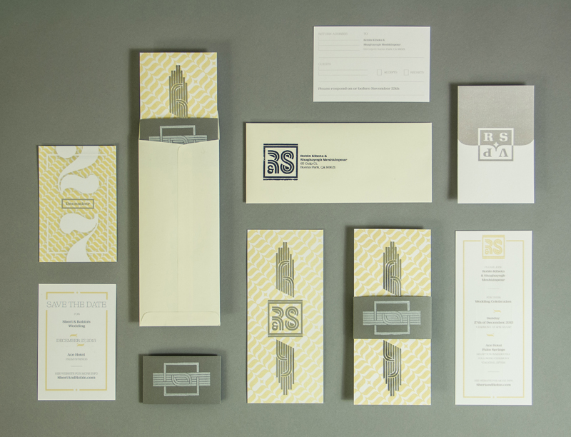 11组优秀的国际获奖婚礼请柬设计欣赏