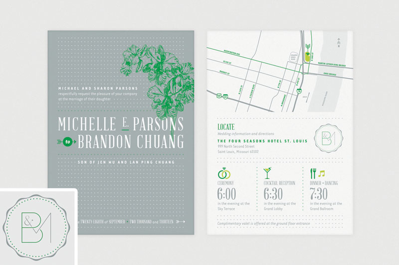 11组优秀的国际获奖婚礼请柬设计欣赏