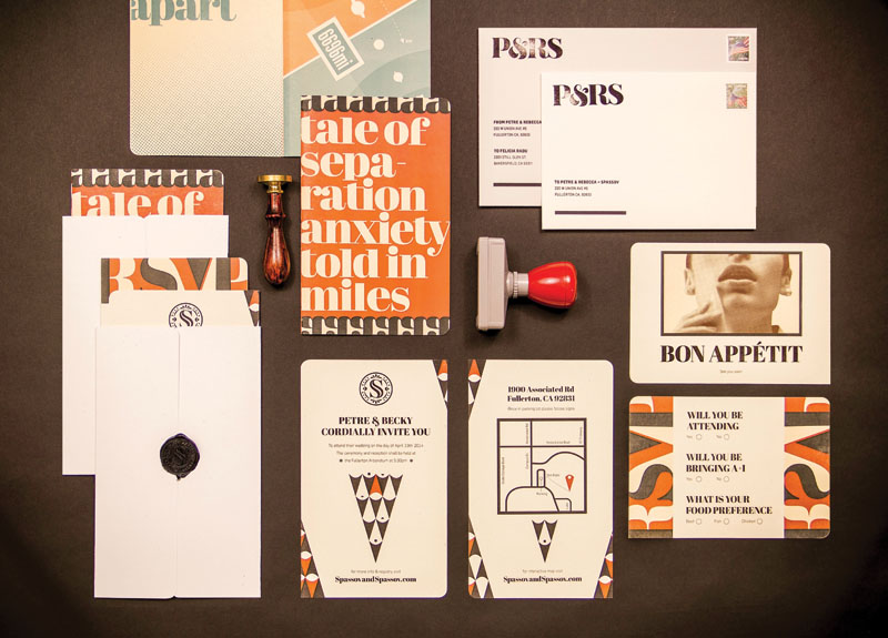 11组优秀的国际获奖婚礼请柬设计欣赏