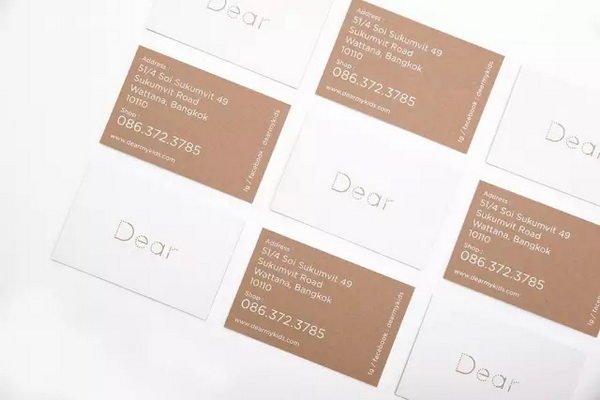 国外最新优秀时尚的名片设计欣赏