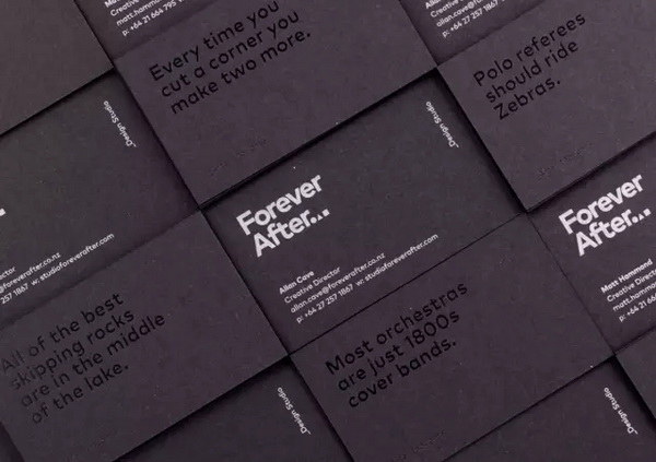 国外最新优秀时尚的名片设计欣赏