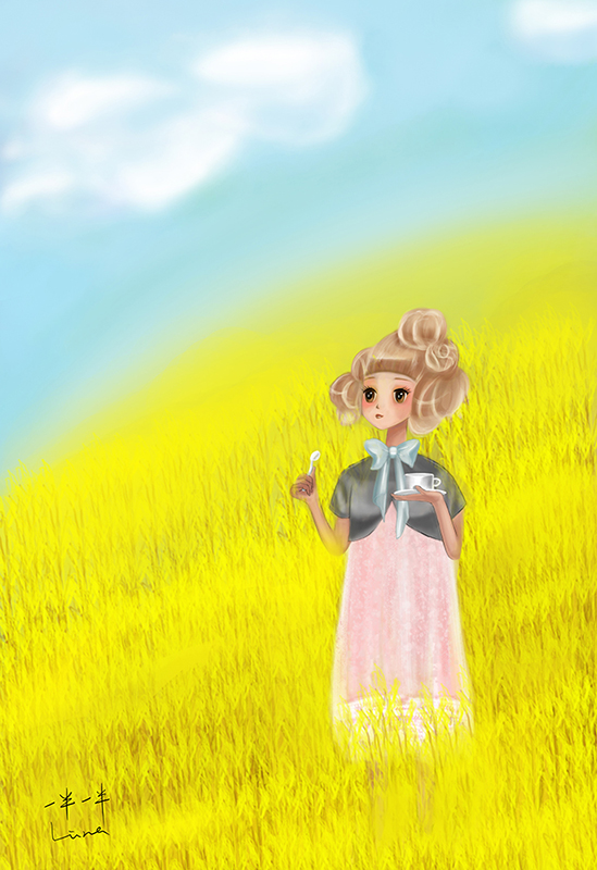 可爱的手绘插画作品设计欣赏